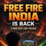 Free Fire India is back: 3-hour daily limit for kids.